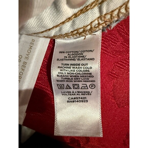 Old Navy Jeans Womens Size 30 Blue Light Wash High Rise Straight Leg Distressed - Picture 12 of 13